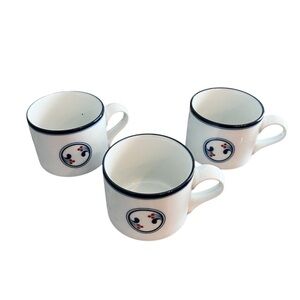 Three Dansk Bistro Aalborg / Lindholm 8 oz Flat Cups / Mugs